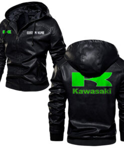 kawasaki jacket, kawasaki leather jacket, kawasaki motorcycle jacket, kawasaki racing jacket, kawasaki riding jacket